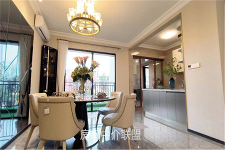 送车位!!!中梁壹号院南北通透三房观景大阳台带衣帽间